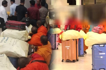 கட்டுநாயக்க விமான நிலைய வரலாற்றில் முதன்முறை! அதிரடி நடவடிக்கையில் சிக்கிய 22 பிக்குமார்