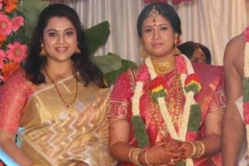 45 வயதில் இப்படியா!! மீனாவுடன் ஆட்டம் போட்ட விஜய்யின் முன்னாள் காதலி சங்கவி!!