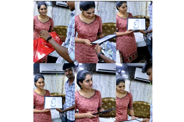 ஷிவானியை அப்படி சொல்லி வர்ணித்த நபர்.. கேரவனுக்குள் நடந்த சம்பவம் | Fan Dircribed Shivani In Caravan