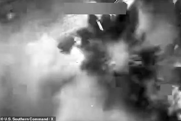 USA strike suspected drug boat two killed