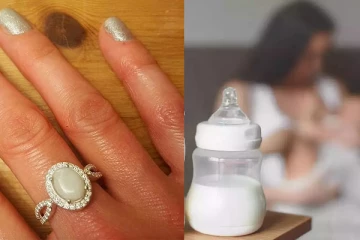 லண்டனில் தாய்ப்பாலில் நகைகள் செய்து அசத்தும் பெண்