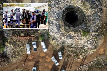 தங்கச் சுரங்கத்தில் இருந்து மீட்கப்பட்ட 60 உடல்கள்: நூற்றுக்கணக்கானோர் சிக்கி தவிப்பு