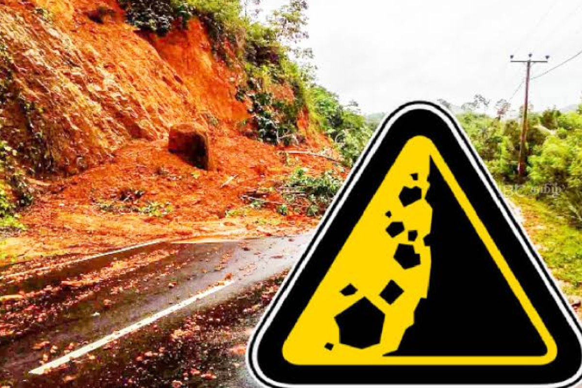 தாழிறங்கும் அபாயத்தில் ஹட்டன் - கொழும்பு பிரதான வீதி | Hatton Colombo Road Restricted After Heavy Rains