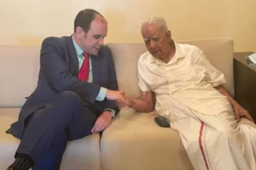 வடக்கு மற்றும் கிழக்கின் அரசியல் அபிவிருத்தி! சம்பந்தனை சந்தித்த உயர்ஸ்தானிகர்