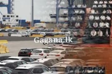 වාහන ආනයනය සම්බන්ධයෙන් පණිවිඩයක් - ඒ අතර වාහන වර්ග කිහිපයකට ප්‍රමුඛත්වයක්.