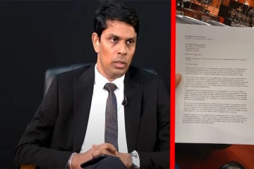 நாடாளுமன்றத்திலிருந்து வெளிநடப்பு செய்யப்போவதாக அருச்சுனா எம்.பி கடிதம்