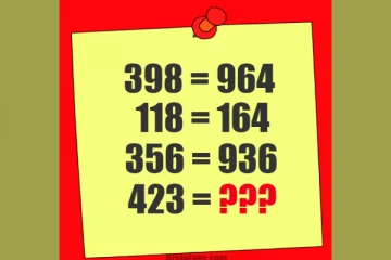 Brain Teaser Maths: புதிர் 356 = 936 என்றால்... 423 இற்கு என்ன விடை வரும்?