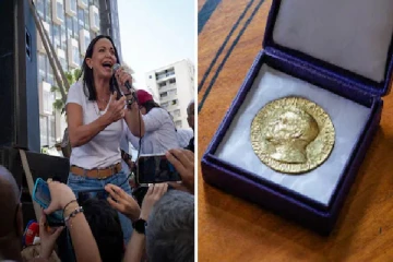 அமைதிக்கான நோபல் பரிசு வெனிசுலா Maria Corina Machado தேர்வு! டிரம்ப்பிற்கு ஏமாற்றம்!