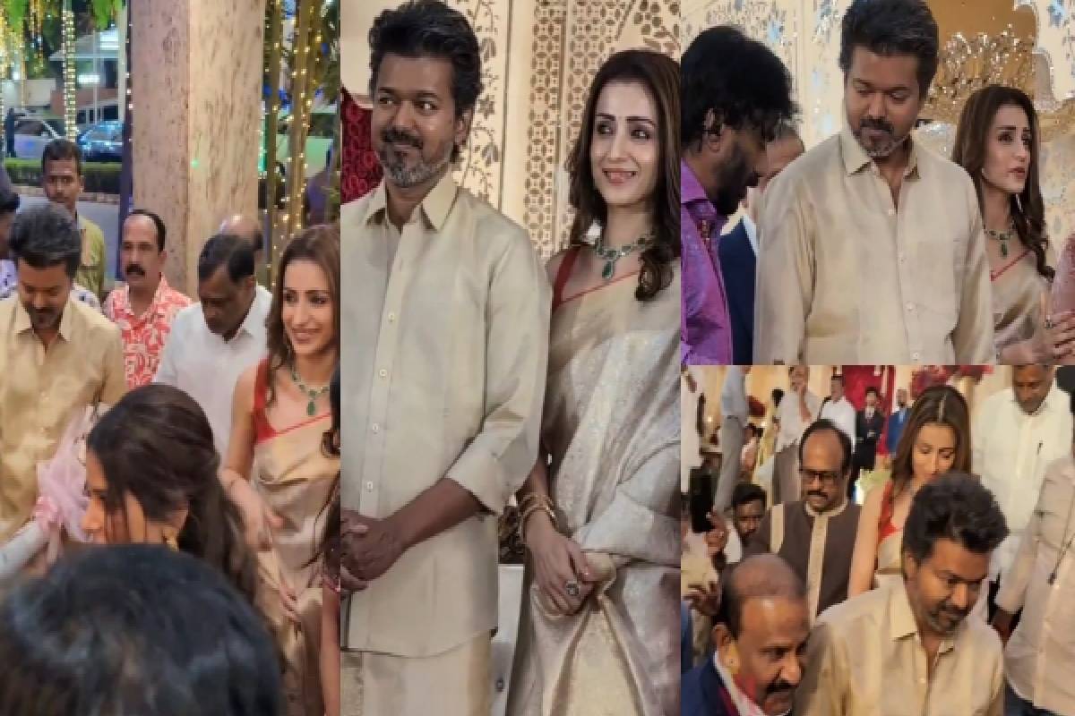 முதல்வர் விஜயின் பிறந்தநாளை கேக் வெட்டி கொண்டாடிய த்ரிஷா! அவரே வெளியிட்ட பதிவு வைரல் | Trisha Celebrated Cm Vijays Birthday By Cutting