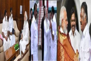 ஈபிஎஸ்-ஐ தட்டிக் கொடுத்த மோடி , ஓபிஎஸ் உடன் தனியாக மீட்டிங்  : முடிவுக்கு வந்ததா உட்கட்சி பஞ்சாயத்து ?