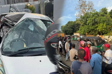 யாழில் காரும் ஜே.சி.பியும் மோதி கோர விபத்து! ஒருவர் படுகாயம்