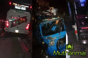 கிழக்கு - வந்தாறுமூலை பல்கலைக்கழகத்திற்கு முன்னால் விபத்து