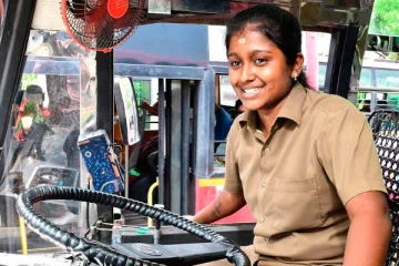 ஓட்டுநர் ஷர்மிளாவுக்கு வீடு தேடி வந்த வேலை - கனிமொழி எம்.பி உறுதி!