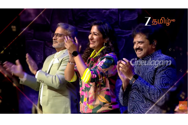 இறுதிப்போட்டிக்குள் நுழையப்போகும் கடைசி போட்டியாளர் யார்?... பரபரப்பான சரிகமப சீசன் 5 மேடை | Saregamapa Seniors Season 5 Ticket To Finale