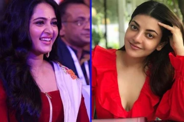 நடிகை காஜல் அகர்வாலுடன் இரவு பார்ட்டி! வைரலாகும் அனுஷ்கா செட்டி வெளியிட்ட புகைப்படம்..