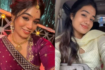 சூப்பர் சிங்கர் ஸ்ரீநிஷாவா இது!! சிகப்புநிற சேலையில் எப்படி இருக்காங்க தெரியுமா?