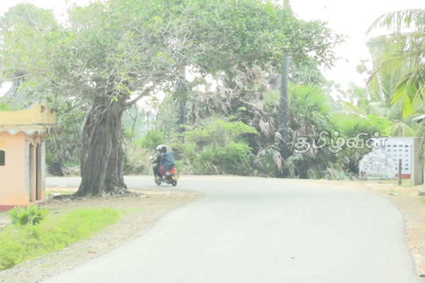 ஆபத்தாக மாறும் உடுத்துறை- வேம்படி வீதி வளைவு | Uduthurai Vempady Road Bend Turns Dangerous