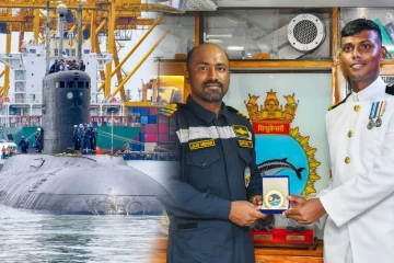 இந்தியக் கடற்படையின் நீர்மூழ்கிக் கப்பல் கொழும்பிற்கு வருகை!