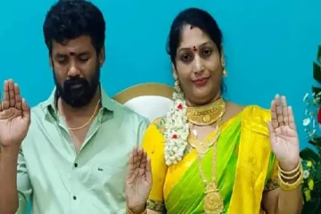 3 -வது கணவருடன் சேர்ந்து பக்தர்களுக்கு ஆசி வழங்கவுள்ள அன்னபூரணி அரசு அம்மா