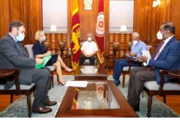 பிரித்தானிய தூதுவரை நேரில் அழைத்து ஜனாதிபதி விடுத்த கோரிக்கை