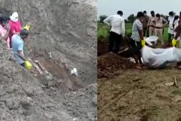 ஆடைகள் களையப்பட்ட நிலையில் 5 பெண்களின் சடலம்... வயக்காட்டில் 10 அடி ஆழத்தில்