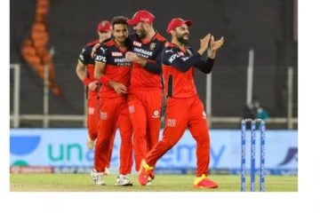 ஐபிஎல் கிரிக்கெட்: ஹெட்மேயேர் அதிரடி வீண்..1 ரன் வித்தியாசத்தில் த்ரில் வெற்றிபெற்றது பெங்களூரு