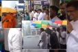கொட்டும் மழையிலும் கொழும்பில் நடைப்பயணத்தை ஆரம்பித்த ஞானசார ஆதரவு கூட்டணி