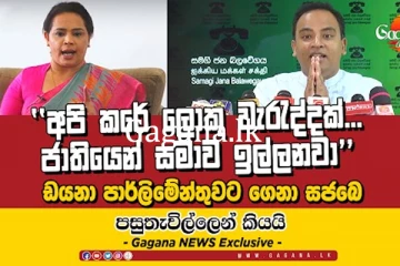 අපි කරේ ලොකු වැරැද්දක්... ජාතියෙන් සමාව ඉල්ලනවා’’