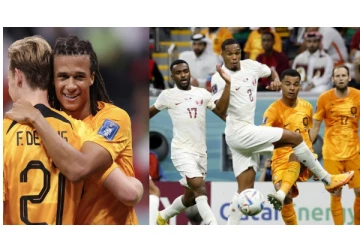 உலக கோப்பை கால்பந்து தொடர் - கத்தாரை வீழ்த்தி நெதர்லாந்து அணி வெற்றி...!