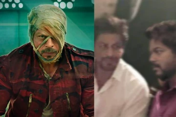 தளபதி விஜய் மற்றும் ஷாருக் கான் இடையே நடந்த சந்திப்பு! படுவைரலான போட்டோ இதோ
