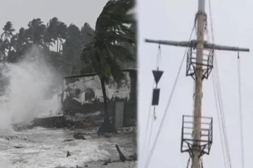 மணிக்கு 13 கி.மீ வேகத்தில் நகரும் பெங்கல் புயல்.., 9 துறைமுகங்களில் எச்சரிக்கை கூண்டு ஏற்றம்