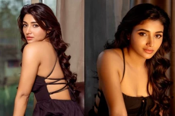 நடிகை மிர்னா மேனன் வேற லெவல் கிளாமர் போட்டோஷூட்