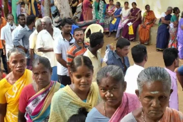 1967 முதல் 2021 வரையிலான தமிழக தேர்தல்களில் பதிவான வாக்கு சதவீதங்கள்