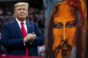 ட்ரம்ப் நடத்திய ஏல விற்பனை ; 25 கோடிக்கு விற்க்கப்பட்ட இயேசு கிறிஸ்​து​வின் ஓவி​யம்