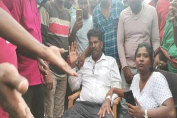 எரிபொருள் நிரப்பு நிலையத்தில் மதகுருவை தாக்கிய பொலிஸார்!