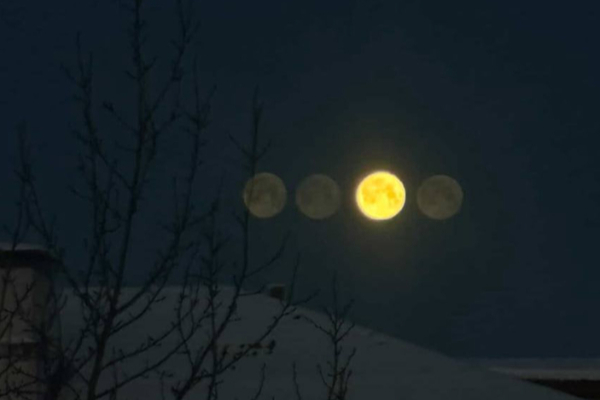 ரஷ்யா வானில் தென்பட்ட நான்கு நிலவுகள்; ஆச்சர்யத்தில் மக்கள்! | Four Moons Appeared In The Russian Sky