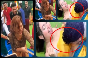 பெண்களின் தொப்புளின் மீது ரொட்டி உண்ணும் போட்டி ; அருவருக்கத்தக்க விளையாட்டால் வெடித்த பெரும் சர்ச்சை!