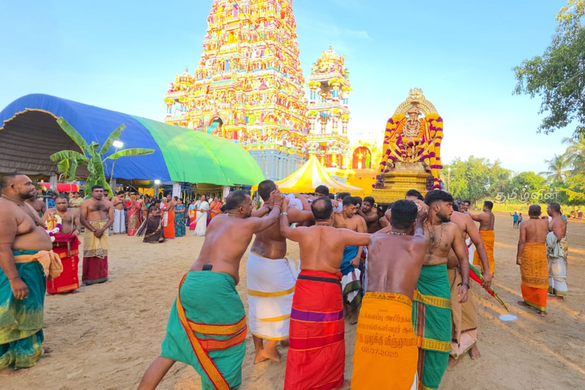 மாமாங்கேஸ்வரர் ஆலய தேர் திருவிழா! விண்ணைப்பிளந்த பல்லாயிரக்கணக்கான பக்தர்களின் அரோகரா கோஷம் | Mamangeswara Temple Cultural Event