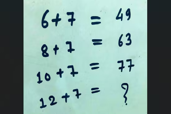 Brain Teaser Maths: இடது கையில் எழுதும் பழக்கமா? இதற்கு வரும் விடை என்ன? | Brain Teaser Tricky Maths Can You Solve It