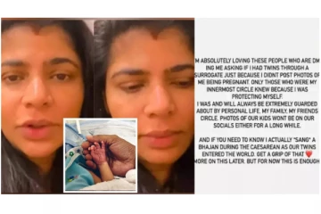 வாடகைத் தாய் மூலம் குழந்தை பெற்றீர்களா? - கேள்வி கேட்ட நெட்டிசன்.... பதறிய சின்மயி போட்ட டுவிட்