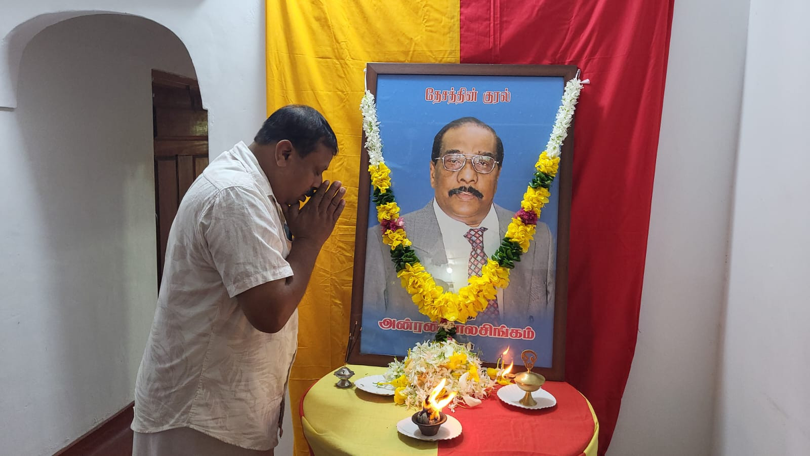 சிவஞானம் சிறீதரன் தலைமையில் அன்ரன் பாலசிங்கத்தின் நினைவேந்தல் 4 Gallery