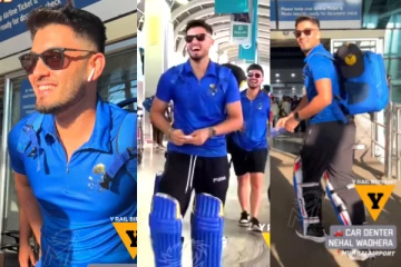 விமான நிலையத்துக்கு வினோதமாக வந்த வீரர்! மும்பை இந்தியன்ஸ் அணி கொடுத்த தண்டனை