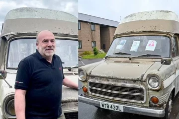 மோட்டார் வீட்டை நிறுத்த போராடி வென்ற பிரித்தானியர்