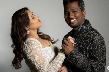 நடிகைகளுக்கே டஃப் கொடுக்கும் கவர்ச்சியில் அட்லீ மனைவி நடிகை பிரியா...