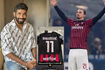 கால்பந்து ஜாம்பவான் ஸ்லாடன் ஜஸ்பிரித் பும்ராவுக்கு அளித்த சிறப்பு பரிசு