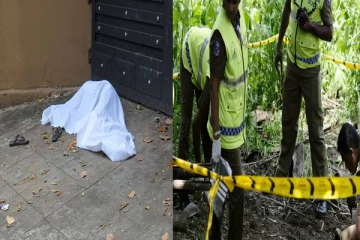 நாட்டின் வெவ்வேறு பகுதிகளில் அடையாளம் தெரியாத இரு ஆண்களின் சடலங்கள் மீட்பு