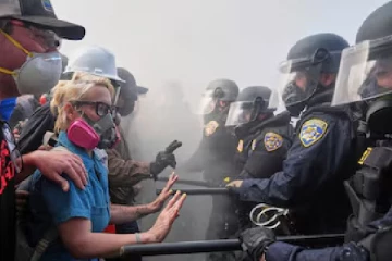 லாஸ் ஏஞ்சல்ஸ் தொடரும் வன்முறை போராட்டம்: இரவு ஊரடங்கு மற்றும் தேசிய காவல் படை குவிப்பு!