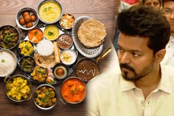 விஜய் நிகழ்ச்சியில் தடபுடலாக தயாராகும் மதிய உணவு - அடடே இத்தனை வகையா?