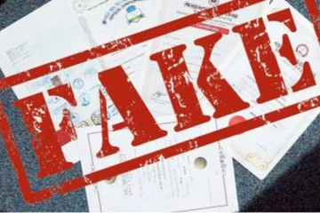 போலி சான்றிதழ் வழங்கிய நிறுவனம் இடைநிறுத்தம்