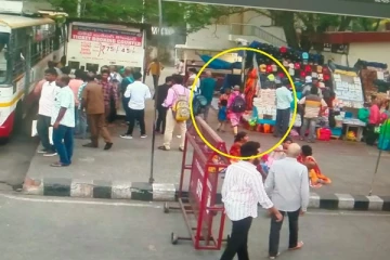 திருப்பதி கோவிலில் 5 வயது சிறுவன் கடத்தல் - அதிர்ச்சியளிக்கும் வீடியோ